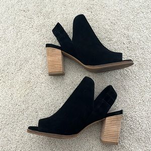 Cole Haan black block heels
